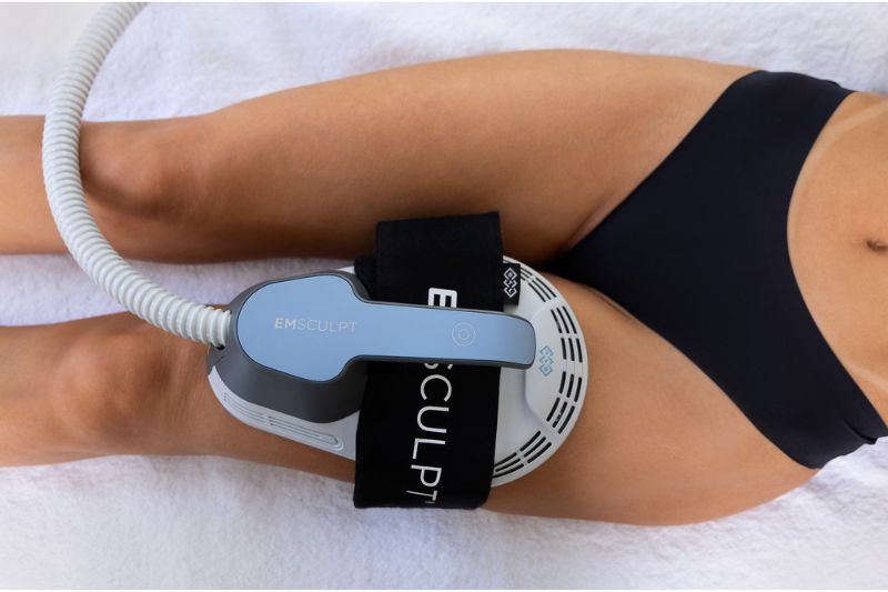 Emsculpt butine gluteus