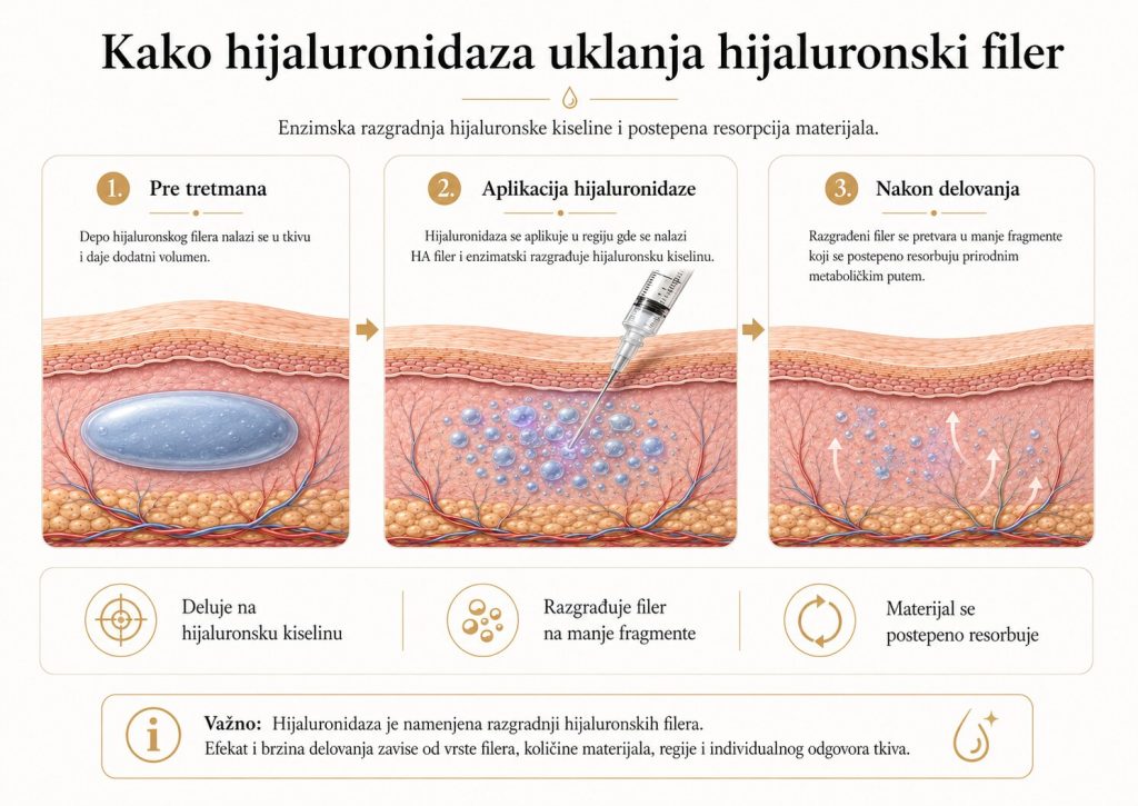 hijaluronidaza topljenje 