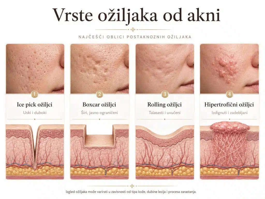 ožiljci od akni tipovi 